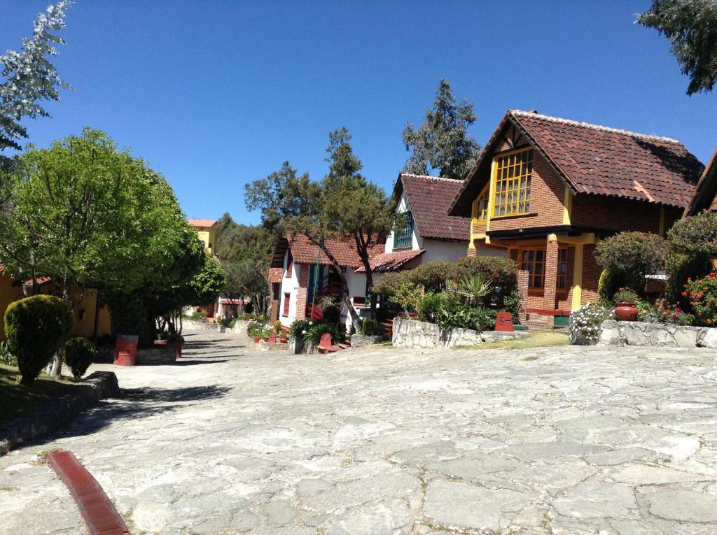 Hotel Villa Alpina El Chalet Pachuca Buitenkant foto